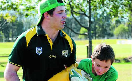 Mike Castle has helped many young players. Mike Castle has helped many young players.